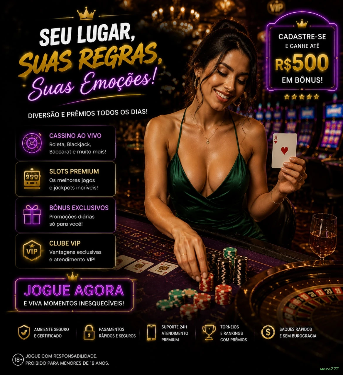Suporte waze777